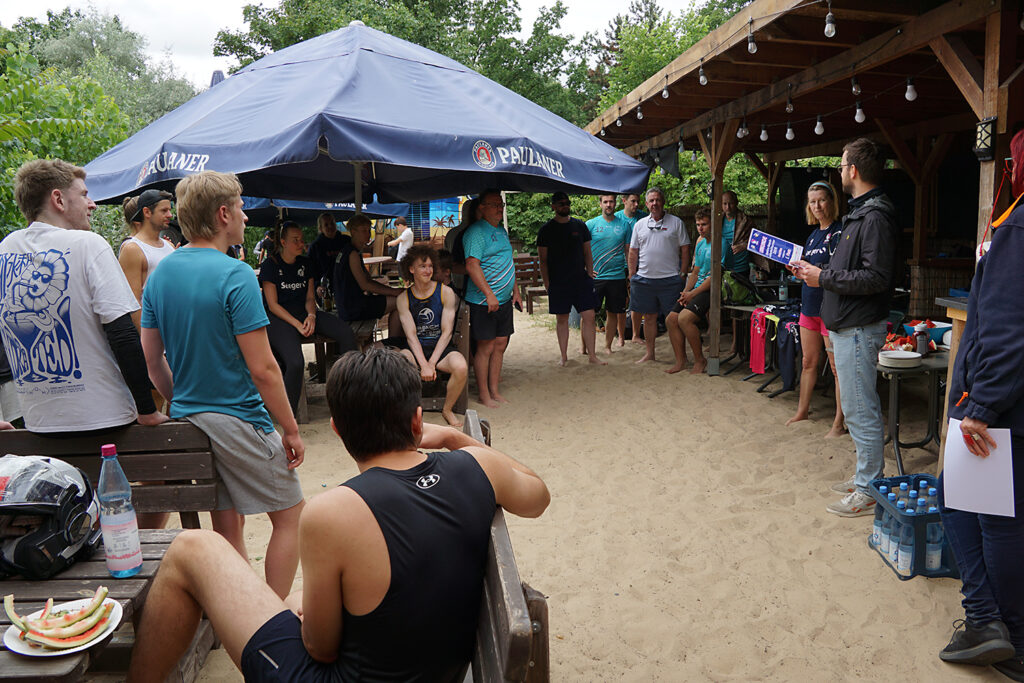 Am 04.07.2026 veranstaltete der BBSC bei gutem Wetter ein geselliges Beachturnier zum Saisonabschluss 2026.