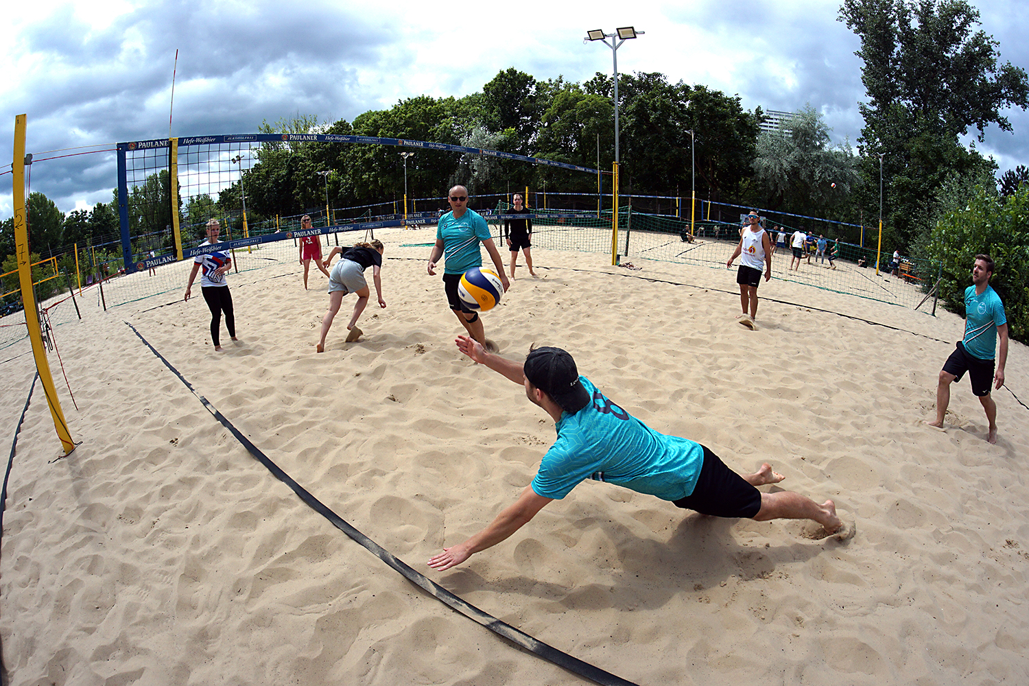 Geselliges Beachturnier zum Saisonabschluss